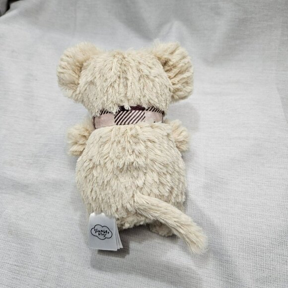 Slumberkins NWT Mini Shine Bright Mouse, Cute Brown Kids Plush Stuffie - Picture 2 of 4